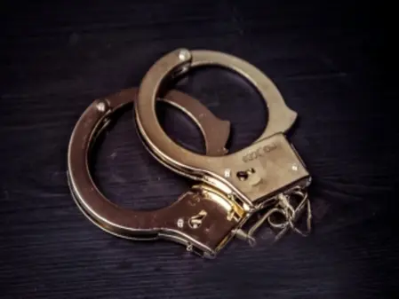 Constable Khurshid Ahmad Wani arrested in Anantnag.